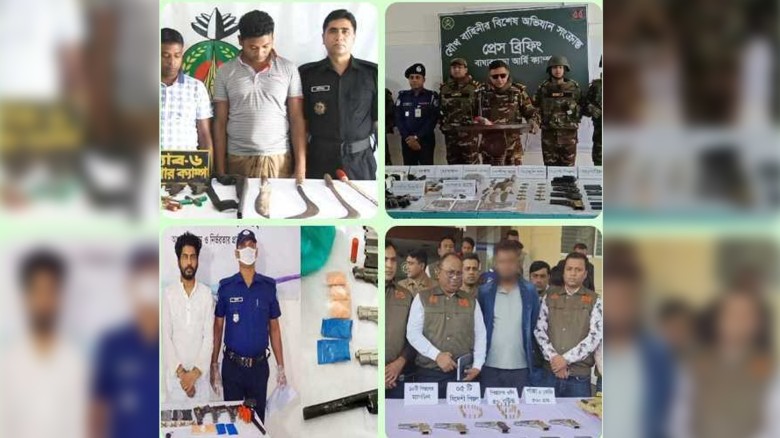 ভারত থেকে ঢুকছে অবৈধ অস্ত্র, ভোটের আগে নিরাপত্তা নিয়ে শঙ্কা