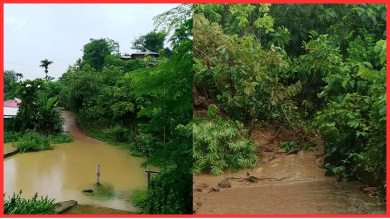প্রবল বৃষ্টিতে সাজেকে আটকা ৫ শতাধিক পর্যটক, বন্ধ সব পর্যটন স